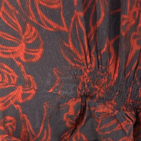 Jason Wu Collective Navy Red Maxi Dress Size 10 - Picture 12 of 13